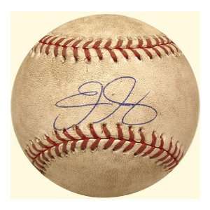 Eric Gagne Autographed Devil Rays at Red Sox 8 14 2007 Game Used 