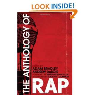  The Anthology of Rap (9780300141900) Adam Bradley, Andrew 