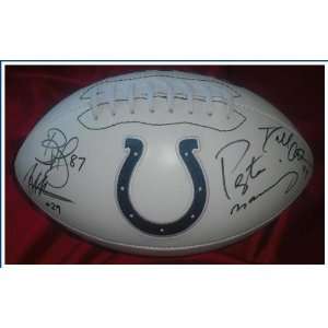  Indianapolis Colts Signed Logo Football 