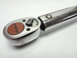 SNAP ON QJR2100D 3/8 TORQUE WRENCH 15 100 FT LBS  