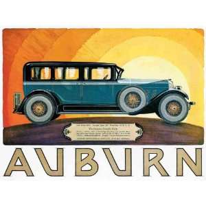 Auburn Auto Car Advertising Poster 1926 Model 888 Touring 