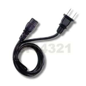 US 2 Prong Port AC Power Cord/Cable for PS2 PS3 Slim  