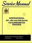 International V304 V345 gas engine service manual IH  