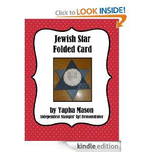 Jewish Star Folded Card Tutorial Yapha Mason  Kindle 