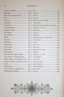 1879 ANTIQUE ETIQUETTE BOOK VICTORIAN MANNERS HOME LIFE FASHION 