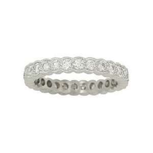  Eternity Band with Scalloped Edge   1.50 Jewelry