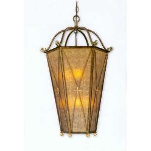  Cheshire Bronze Leaf Ceiling Lamp