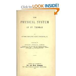  The Physical System Of St. Thomas Giovanni Maria Cornoldi 