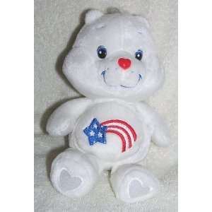   America Cares Bear Bean Bag Doll   Anniversary Edition Toys & Games
