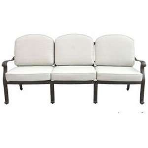Ariana Cast Aluminum Series Deep Seating Sofa w/o Cushion  