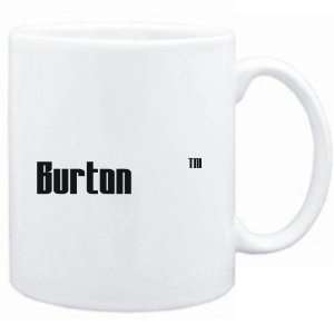  Mug White  Burton TM  Last Names