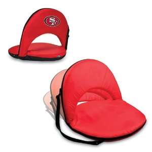 San Francisco 49ers Oniva Reclining Seat (Red)  Sports 