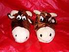 Brand New Novelty Bull Slippers fit either Womans Size 5 to Mens Size 