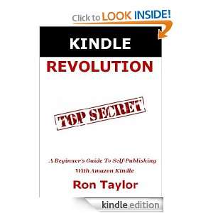   Self Publishing With  Kindle Ron Taylor  Kindle