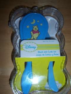 NEW DISNEY WINNIE THE POOH BRUSH AND COMB SET, Baby Shower, Diaper 
