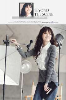 Korean Fashion Office Ladies Fake 2pcs Knit Top 5311B  