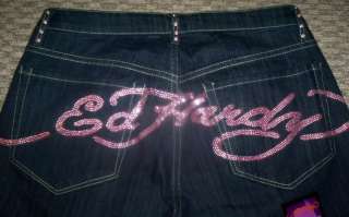NWT PINK ED HARDY GHOST JEANS WOMENS PLUS 16 20 22 24  
