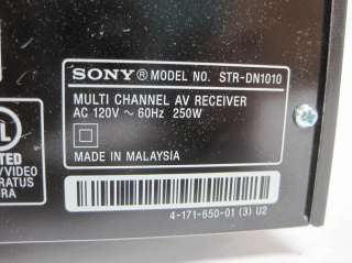   Channel HD Surround Sound A/V 1080P HDMI 7.2CH 110W Receiver
