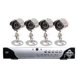 See 4 Night Vision Camera Surveillance System (Refurbished 