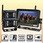 wireless agriculture backup camera system+ 2 rv camera returns
