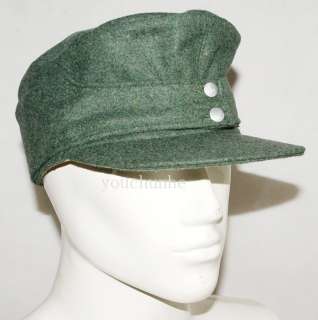 WWII GERMAN WH EM M43 PANZER WOOL FIELD CAP M  31733  