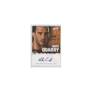    2010 Topps UFC Autographs #FANQ   Nate Quarry Sports Collectibles