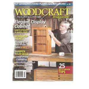  Woodcraft Magazine (Elegant display cabinet, February 
