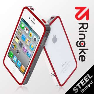 Apple iPhone 4S Ringke STEEL Bumper Case [Red Wine]  