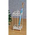 Iron Umbrella Stand with Water Tray