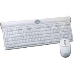   Wireless Keyboard/ Optical Wheel Mouse for Mac  