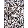 Asian Hand tufted Tibetan Cheetah print Wool Rug (8 x 11 