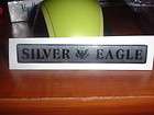 Silver Eagle Mic Stickers  