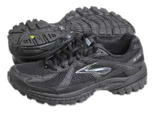 BROOKS Men Shoes Adrenaline GTS 10 Black Silver Athletic Shoes  