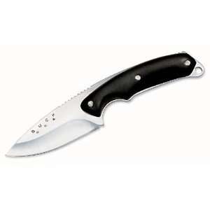  Buck Knives Alpha Hunter, Drop point, Rubbe Folding Knife 