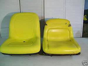 YELLOW SEAT FITS JOHN DEERE LT 150,160,170,180,SST16,LTR 180,190,X 