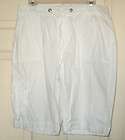   Cargo Bermuda Shorts M White XXL Navy Blue Basic Editions 100% Cotton