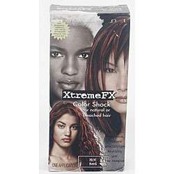   XtremeFX Hot Red Color Shock Hair Dye (Pack of 4)  
