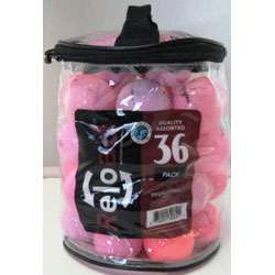 Pack of 72 Optic Pink Golf Balls (Recycled)  