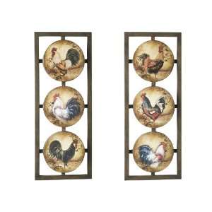  SEI Rooster 2 Piece Wall Panel Set