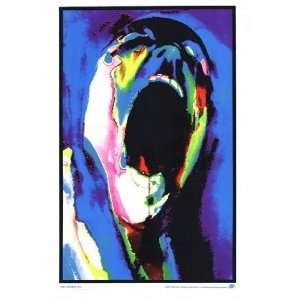 Pink Floyd   Screaming Face (blacklight)   Poster (23x36 