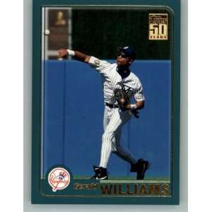  2001 Topps Traded #T48 Gerald Williams   New York Yankees 