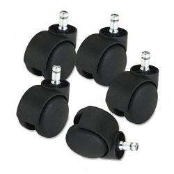 Master Caster Deluxe 2.2 inch Matte Black Casters  
