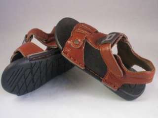 Shoozie New baby boy soft leather toddler sandals shoes size 5.5 6 7 
