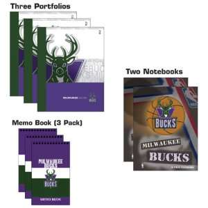  Milwaukee Bucks NBA Combo School/Office Pack Sports 