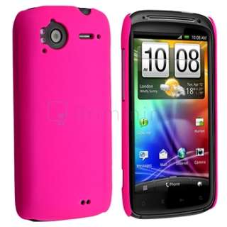 6in1 Accessary Bundle Rubber Hard Case+Protector For T Mobile HTC 