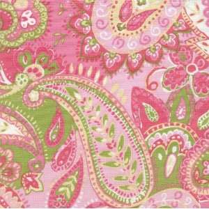 gypsy paisley in watermelon fabric 