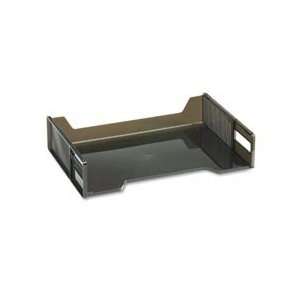  Stackables Series Side Load Desk Tray, Letter Size, Smoke 