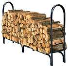 2ft Black Log Rack, Firewood Rack Bracket Kit items in WoodlandDirect 