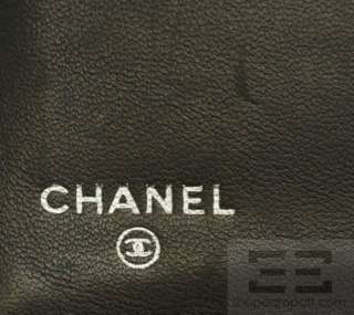 Chanel Black Quilted Lambskin Leather Classic Wallet With Coin Pocket 