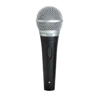 Shure PG48 XLR Cardioid Dynamic Vocal Microphone with XLR to XLR Cable 
